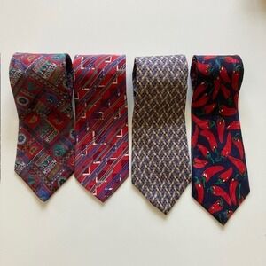 Silk Ties lot of 4